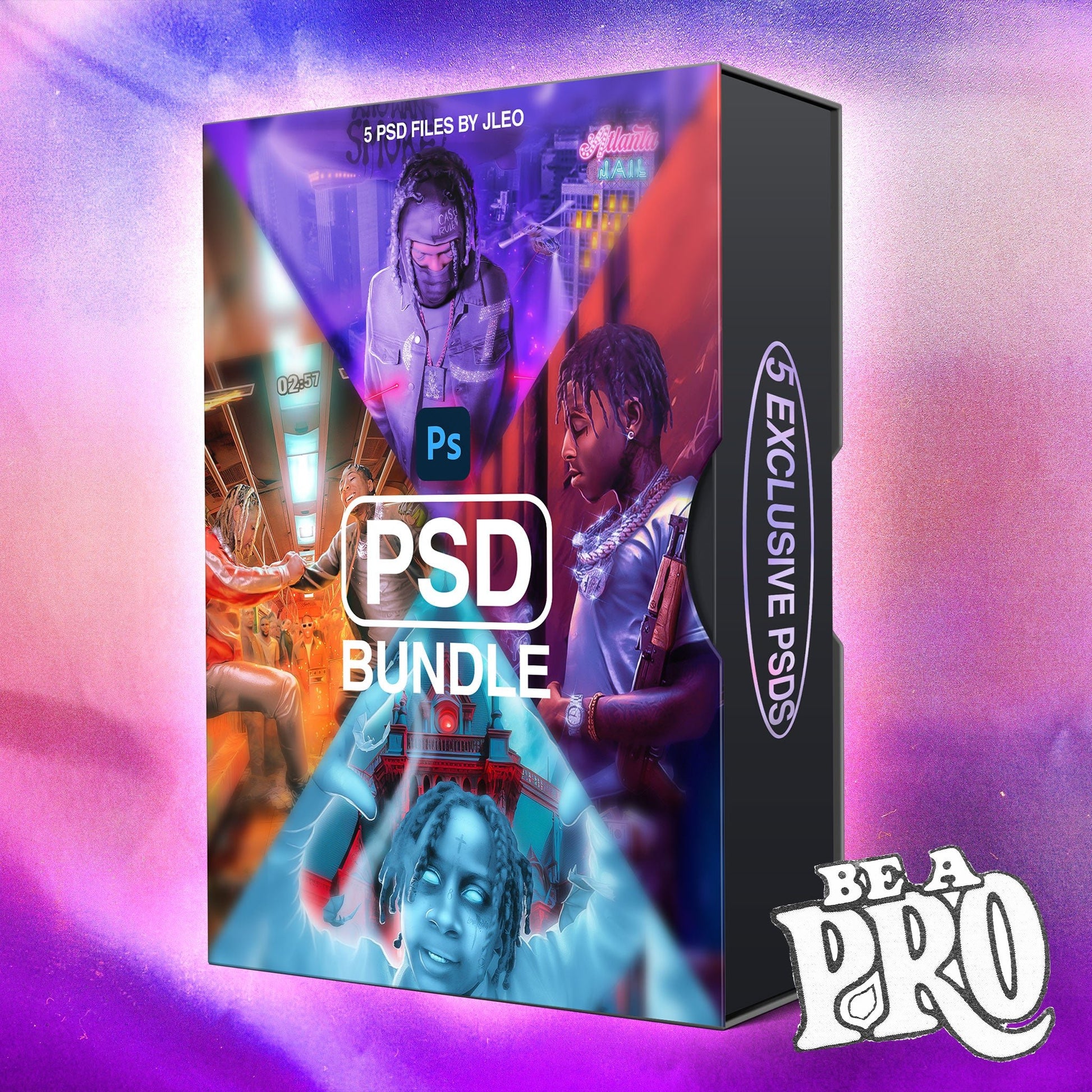 5 PSD FILE BUNDLE - JLEO VISIONS